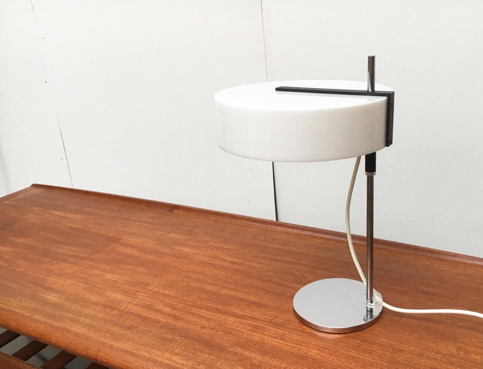 Mid-century German acrylic table lamp by Cosack.