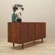 Walnut cabinet, Danish design, 1970s, designer: Carlo Jensen, manufacturer: