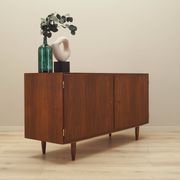 Walnut cabinet, Danish design, 1970s, designer: Carlo Jensen, manufacturer: