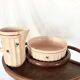Furniture toilet Baumann 1920/30 and its earthenware