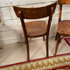 Pair thonet bistro chair Czechoslovakia year 30/40