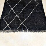Tapis Beni Ouarain noir