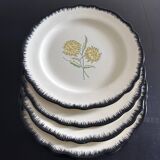 Ainay Salins 4-piece plate set
