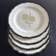 Service of 4 plates Ainay Salins