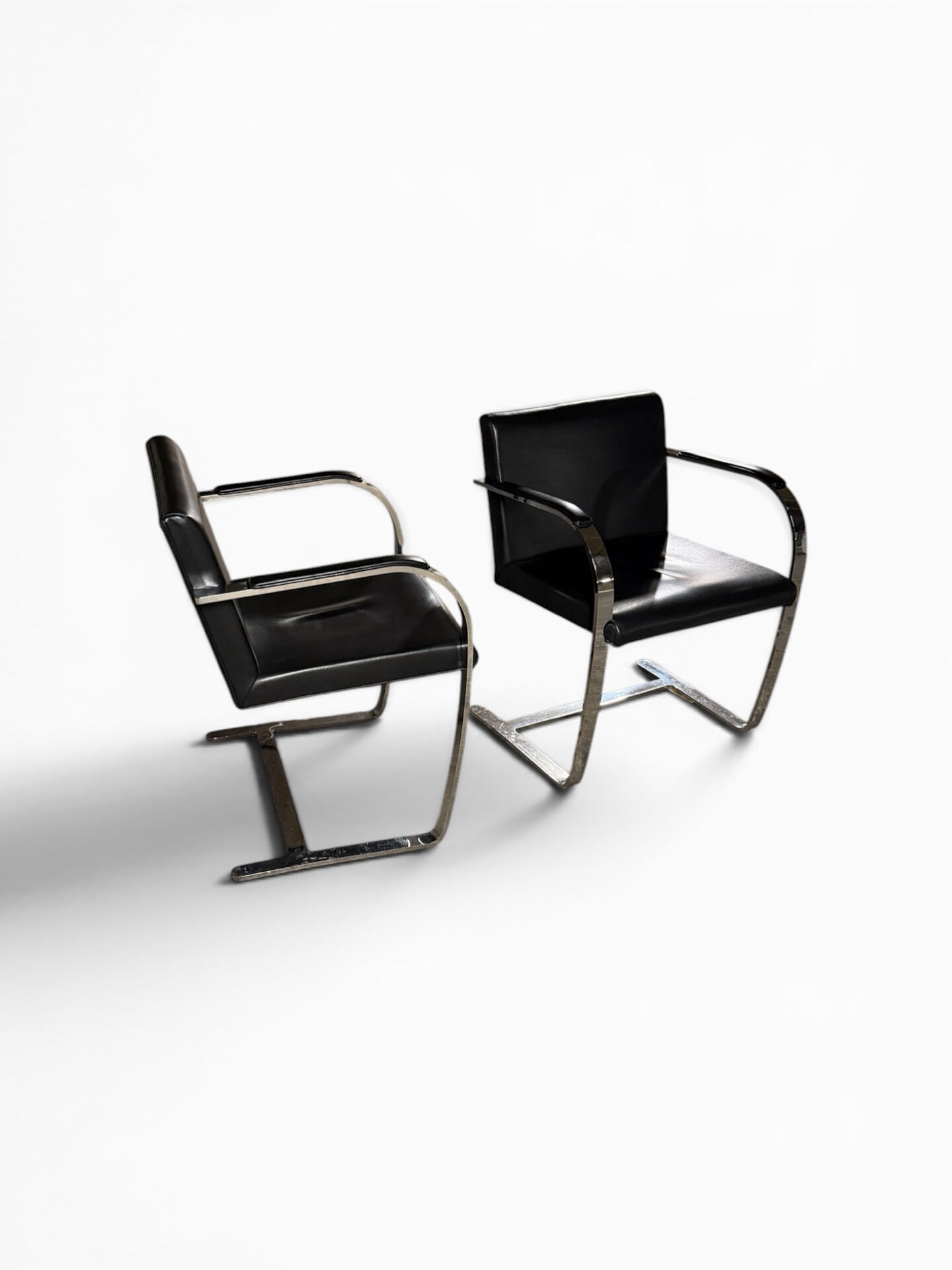 Pair of "Brno" armchairs by Ludwig Mies van der Rohe
