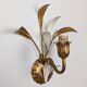 Paire appliques feuilles