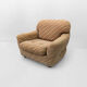 Fauteuil italien pastel Zorzi du milieu du siècle des années 1970