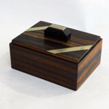Macassar ebony art deco box