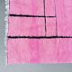 Handwoven Moroccan Berber rug from the Atlas, size 2/3 m.