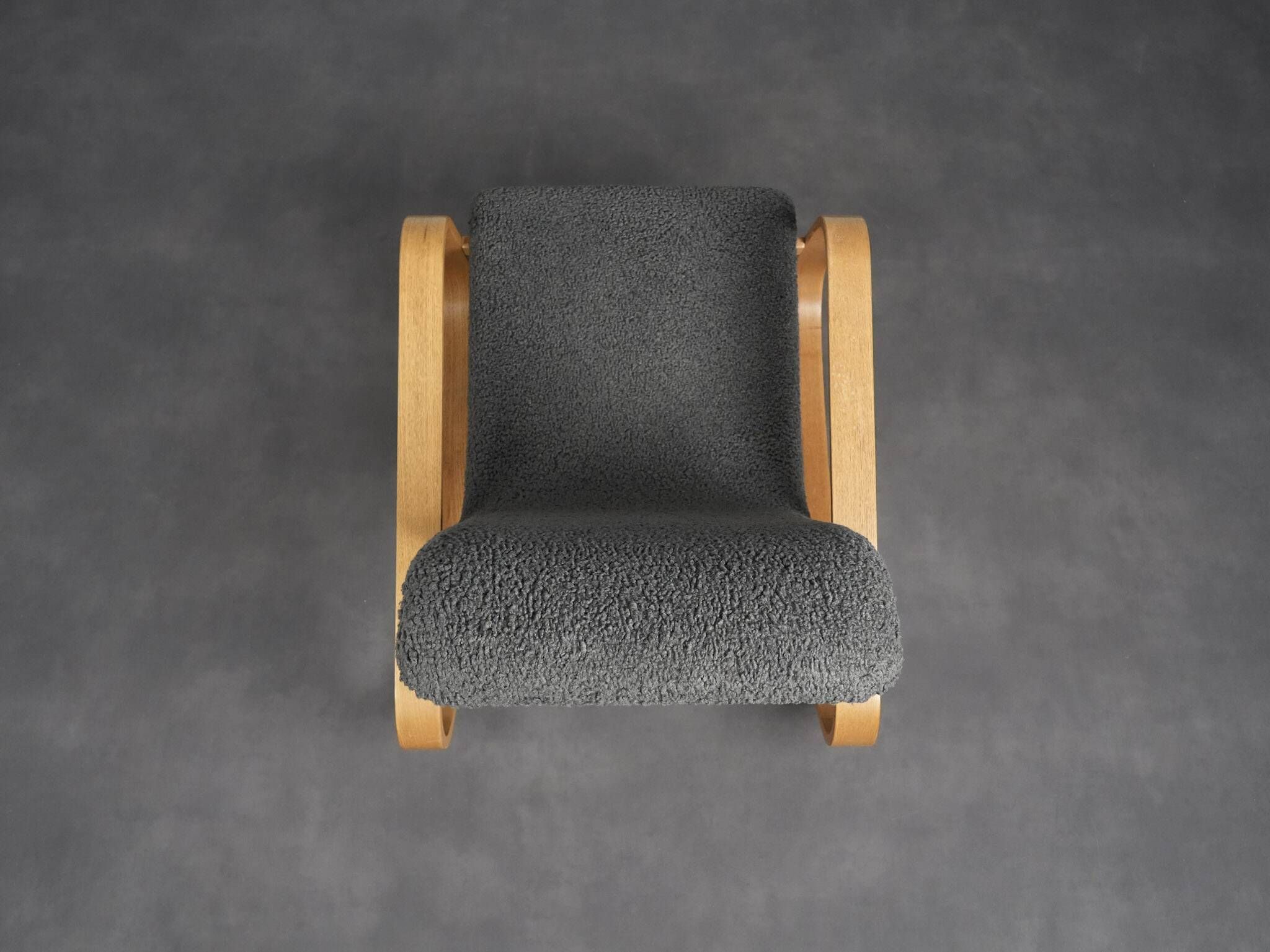 “Dondolo” bentwood rocking chair by Luigi Crassevig for Crassevig, Italy, 1970s