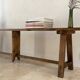 Antique farmhouse bench in solid wood – 19th century
