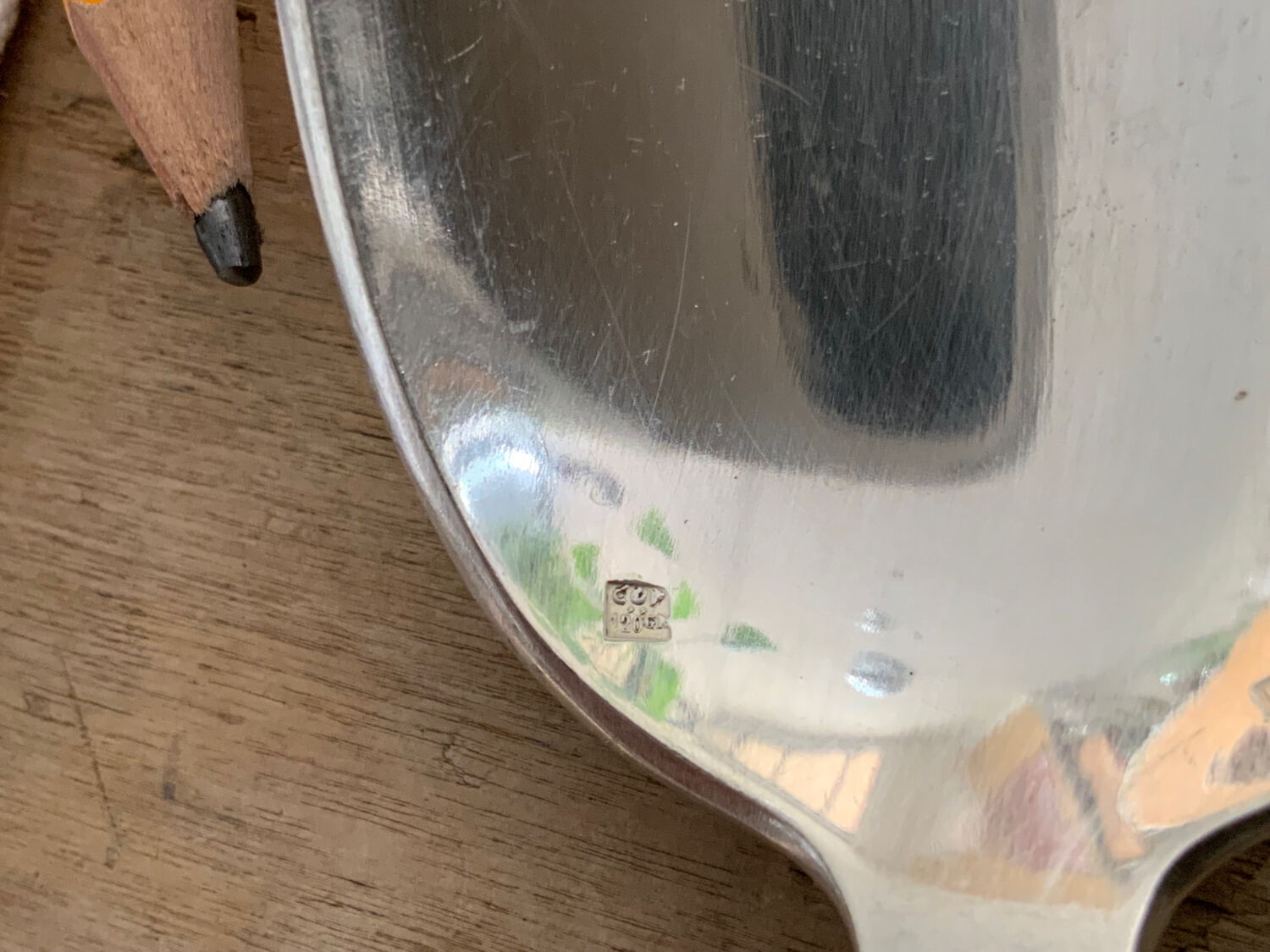 12 silver-plated spoons