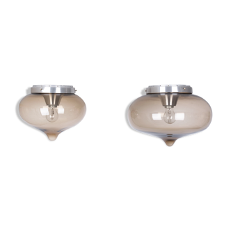 Set Dijkstra Wall or Ceiling Lights 1970s