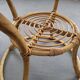 Czechoslovak Midcentury Rattan and Bamboo Side Table, 1960s