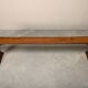 Antique, Primitive and Rustic Farm Benches in solid Oak, France 1920's