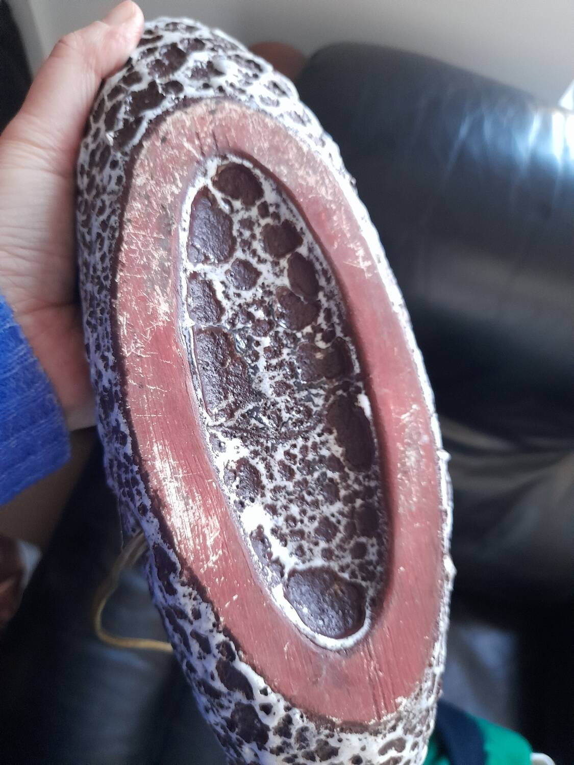 Vallauris lamp base 1950 Marino Le Vaucour