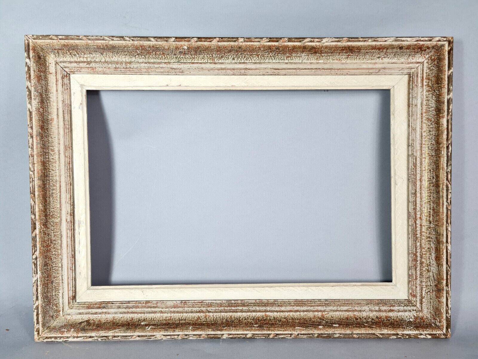 Old Montparnasse frame carved wood 61x44 rebate 48x31 to 32 cm SB429
