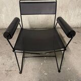 1980 armchair in perforated metal