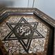 Antique octagonal table with mother-of-pearl inlays - Syria or Egypt