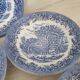 Churchill / Deep plates in English porcelain