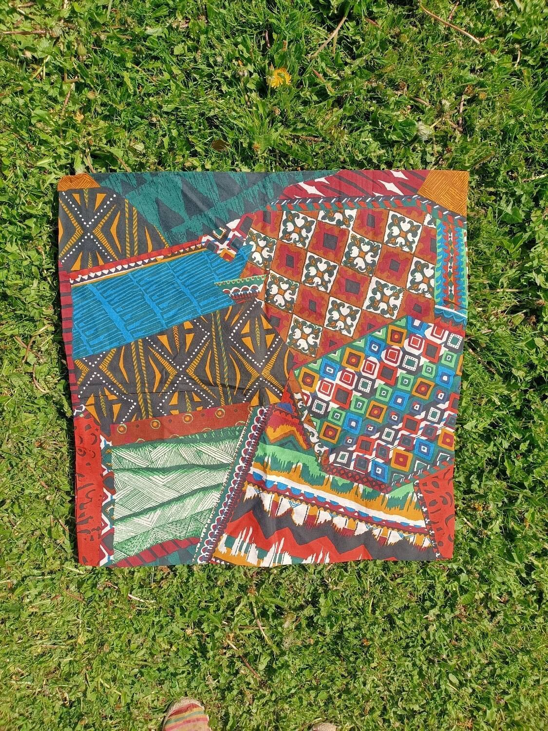 Coussin colorée ethnique