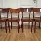 Ensemble de quatre chaises tchécoslovaques des années 1960