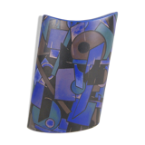 Postmodern vase by Steuler design, 80s ceramic vase