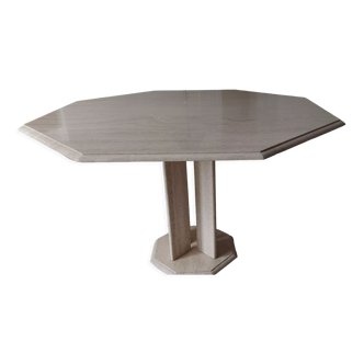 Travertine table