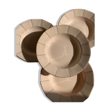 Assiettes creuses Digoin