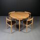 Dining Set in the Style of Hans Olsen, Danish Design, 1950s