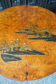 Antique Shibayama Inlaid Japanese Nested Tables in Burr Walnut