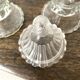 Bonbonnière en verre , bocal en verre avec couvercle