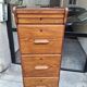 Old notary's furniture. Trade furniture in oak.