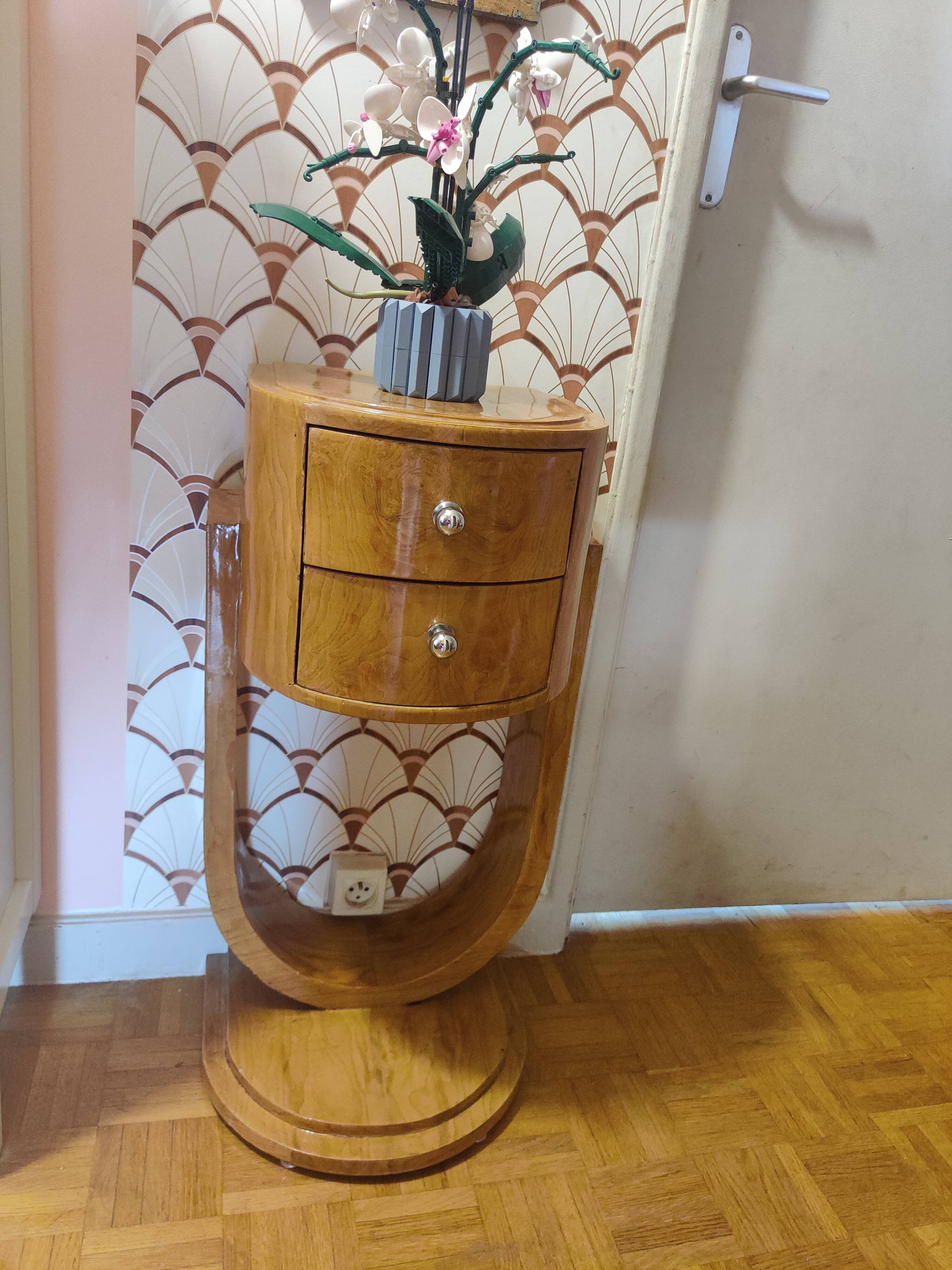 Art Deco bedside table