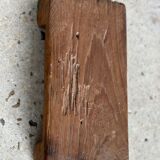 Mini Asian teak side stool blonde