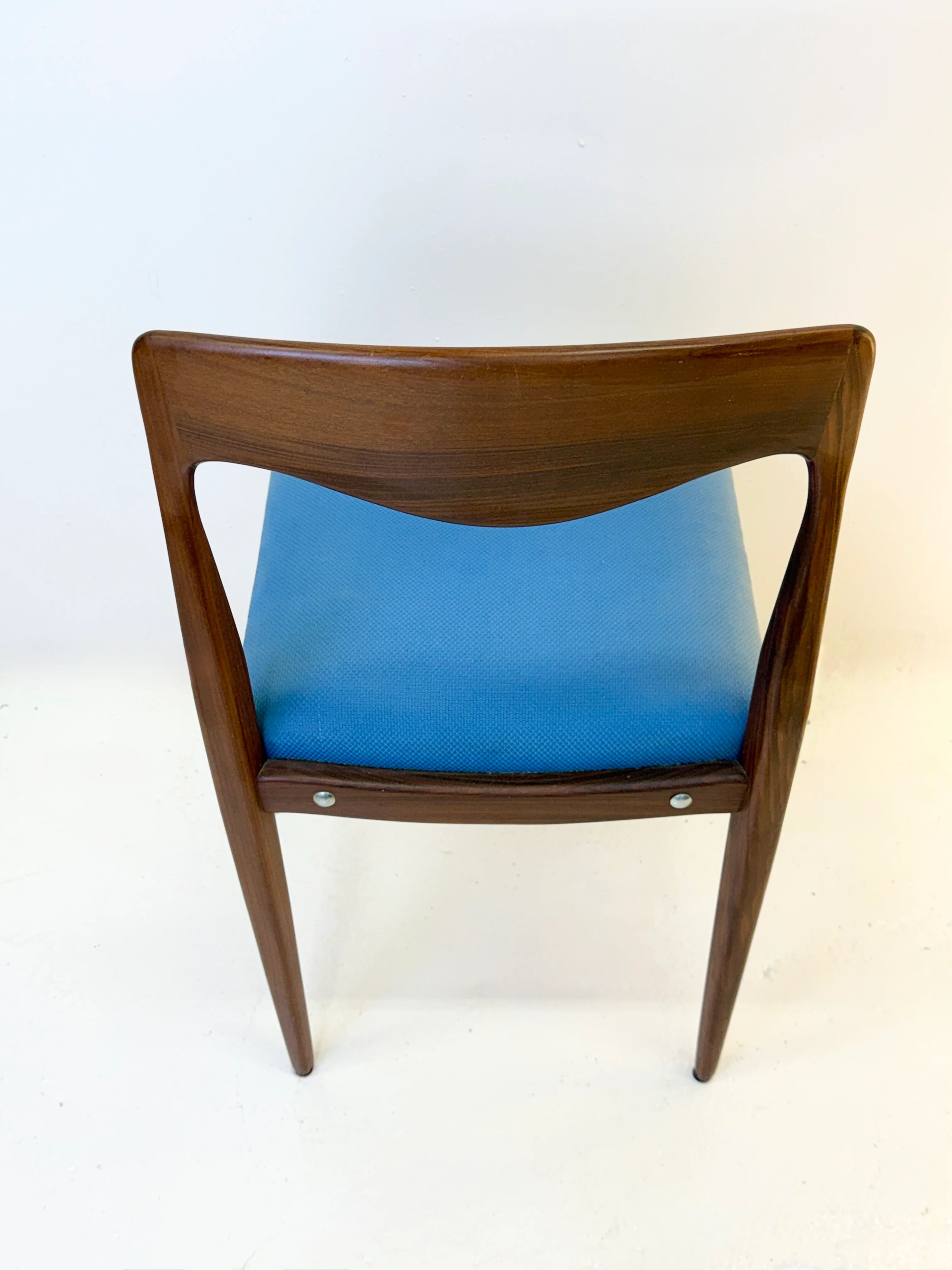 Suite de 4 chaises scandinaves, 1960s