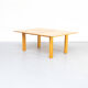 70 beech wood extendable dining table for Ibisco