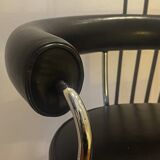 La Corbusier, Pair of LC7 armchairs, Cassina edition