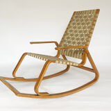 Bentwood rocking chair, Czechoslovakia, 1960