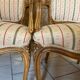 Paire de fauteuils bergères anciens style Louis XV