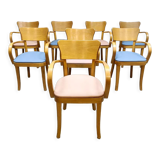 Art Deco bentwood dining chairs