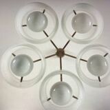 Chandelier Triclinio5 lampshade Vico Magistretti