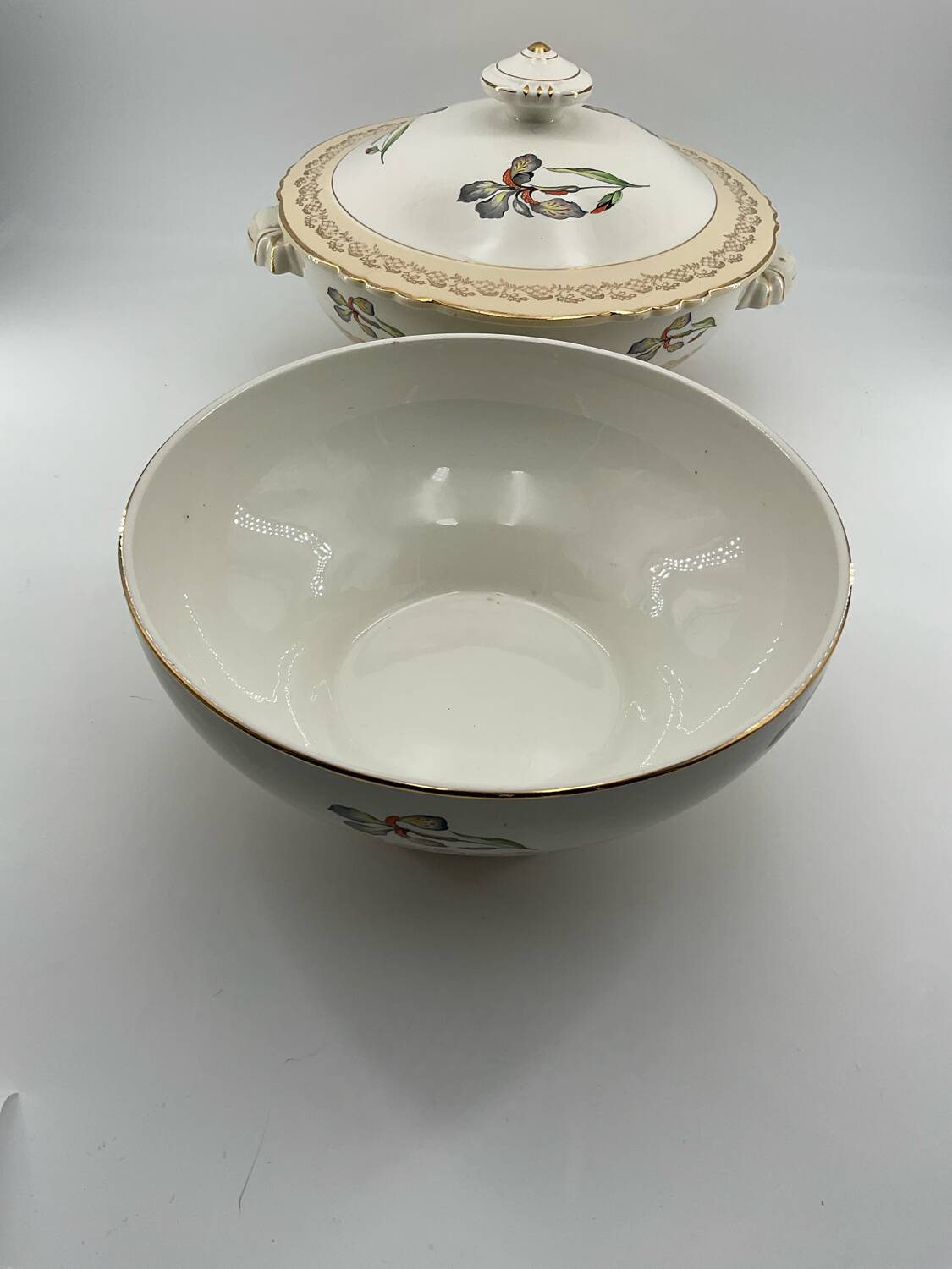 9-piece porcelain tea set