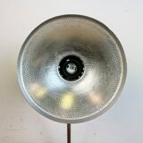 Vintage red east german table lamp from aka leuchten, 1970s