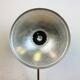 Vintage red east german table lamp from aka leuchten, 1970s
