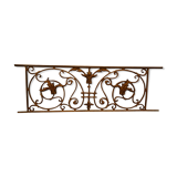 Cast iron balcony box