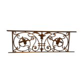 Cast iron balcony box