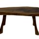Vintage wooden side table natural design small table
