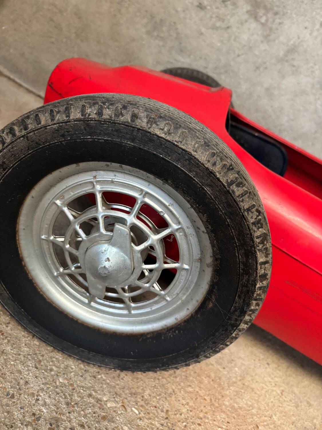 Magnificent vintage Formula 1 pedal car