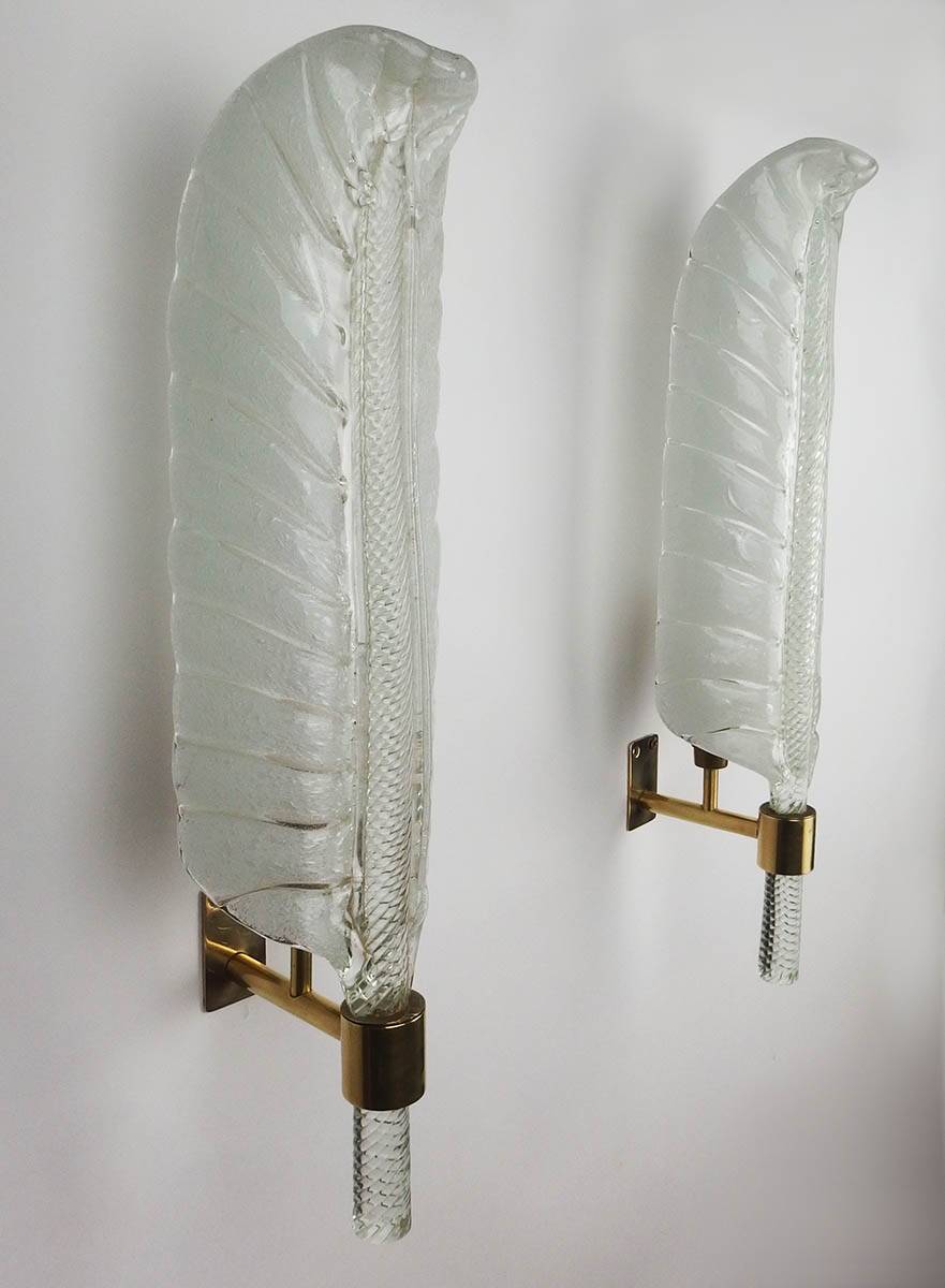 Pair of wall sconces attributed to André Arbus for Véronèse.